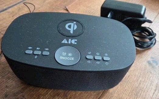 AIC QI Radio Wekker, Ophalen of Verzenden, Zo goed als nieuw, Radio
