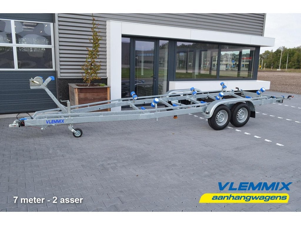Nieuwe Vlemmix boottrailer goedkoopste trailer van Europa, Nieuw