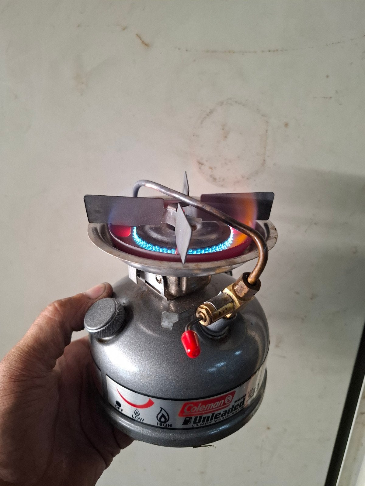 coleman unleaded 533 brander camping noodpakket  backpacker, Ophalen of Verzenden