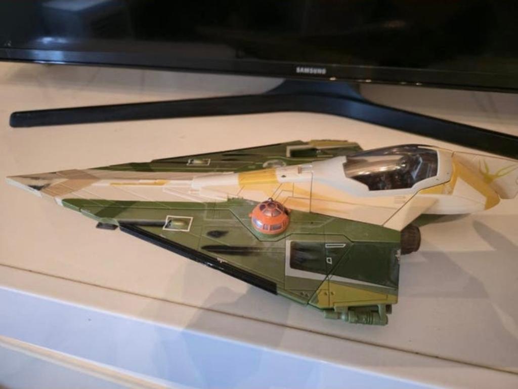 Star Wars Jedi Starfighter Speeder Hasbro, Ophalen of Verzenden, Gebruikt