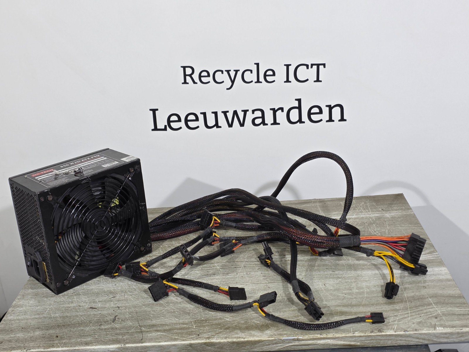 Ms-tech 850w max voeding psu power supply ms-n850-val, Gebruikt, ., Ophalen of Verzenden, .