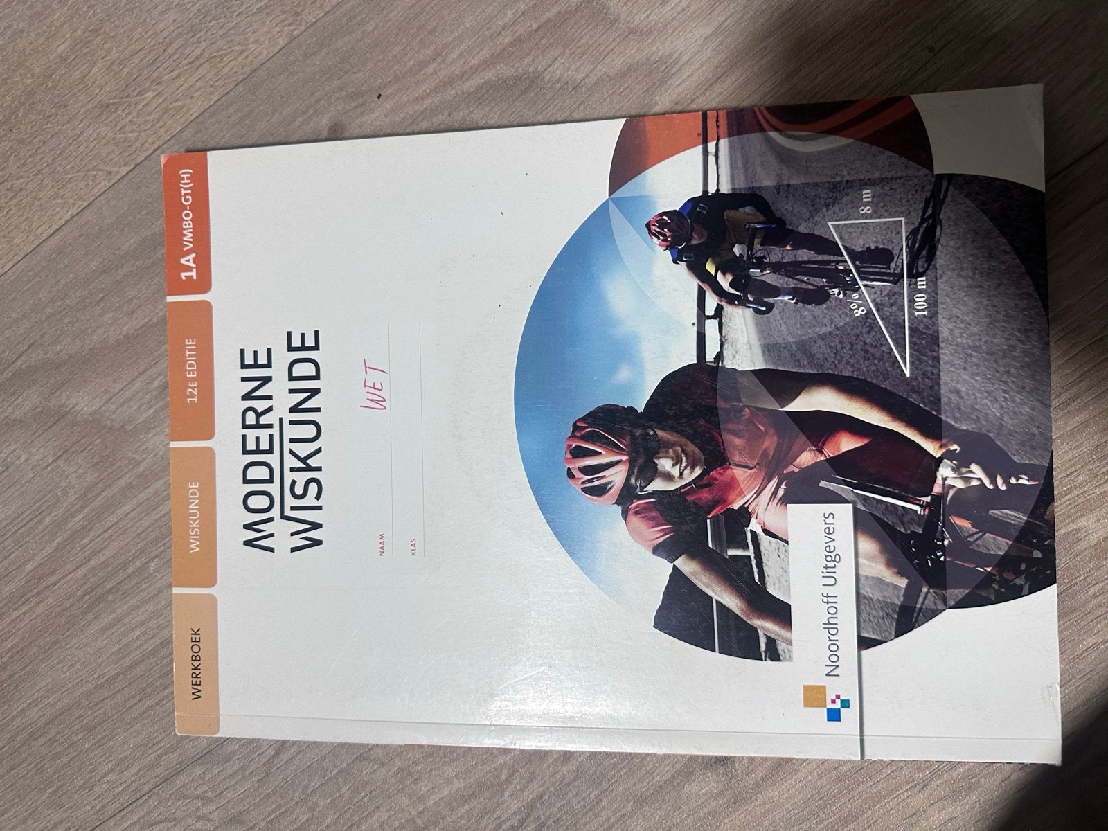 Moderne Wiskunde Werkboek 1A VMBO-GT(H) 12e editie, Ophalen of Verzenden, Zo goed als nieuw, VMBO, Wiskunde A