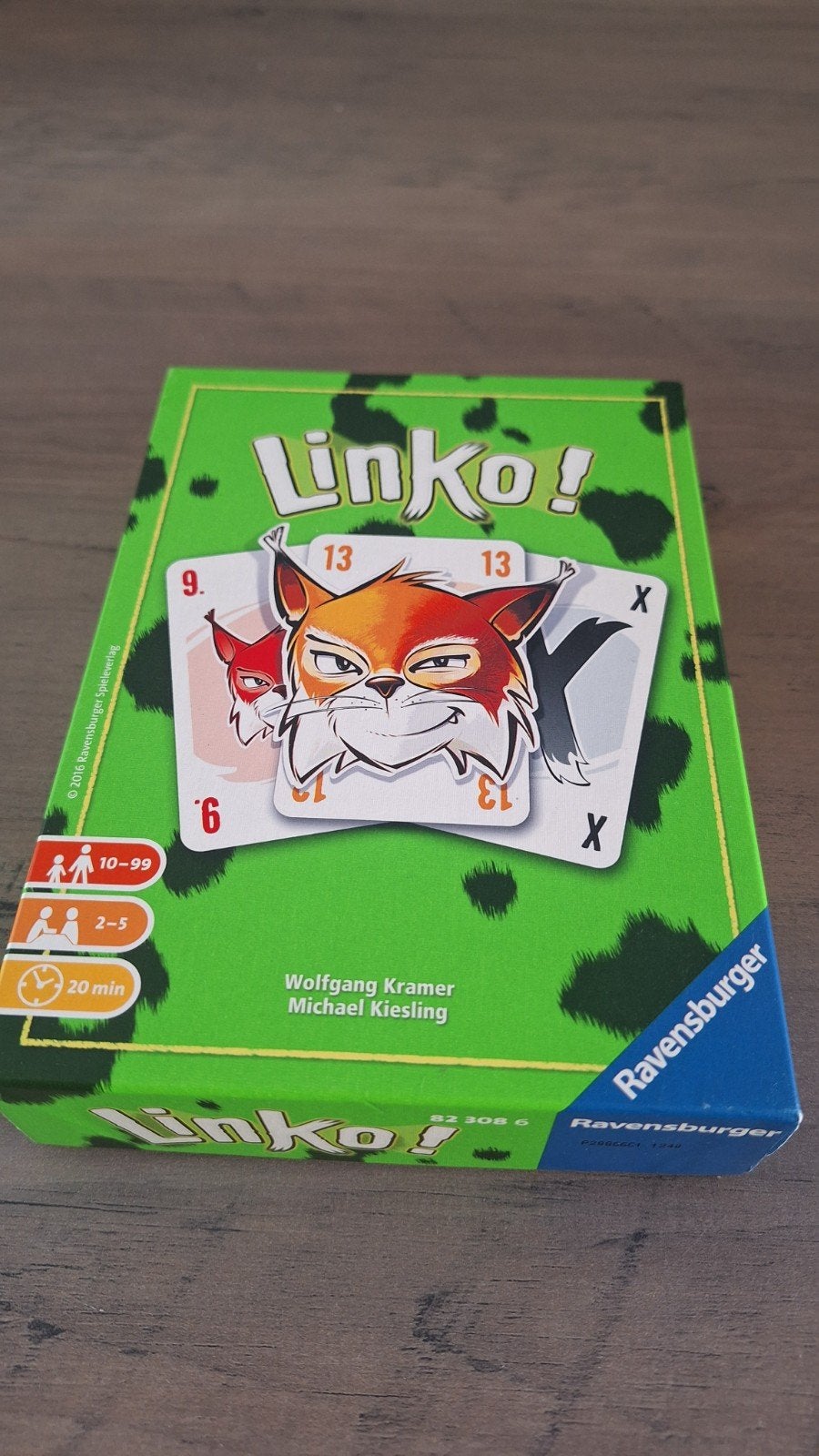 Linko! Kaartspel van Ravensburger - Zo goed als nieuw, Vijf spelers of meer, Ophalen of Verzenden, Zo goed als nieuw, Ravensburger