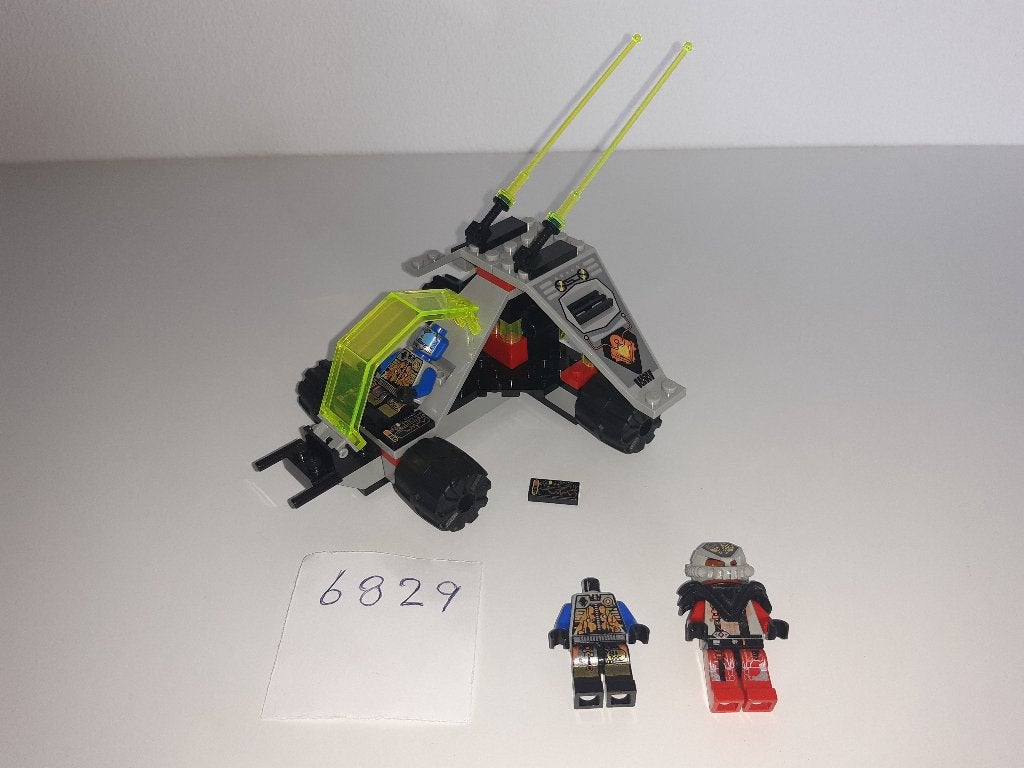 LEGO Space UFO 6829 Radon Rover - Minifiguur UFO Droid Blue., Lego, Ophalen of Verzenden, Zo goed als nieuw, Space