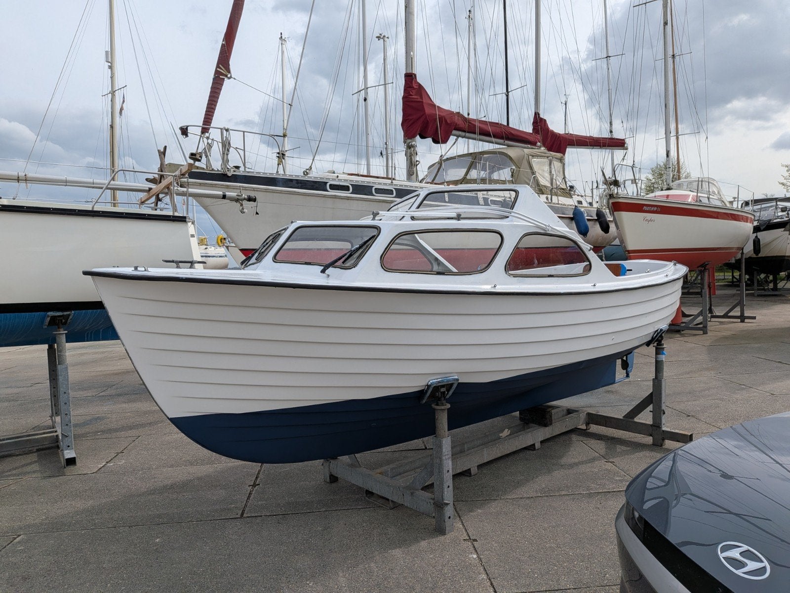 Fjord 20 boot met nieuwe (2021) Nanni 2.10 dieselmotor, Watersport en Boten, Overige merken, Binnenboordmotor, Diesel, Ophalen of Verzenden