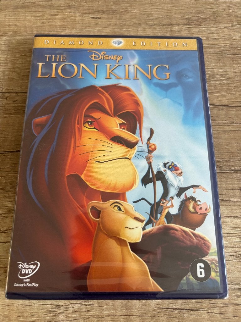 disney dvd the lion king, Europees, Tekenfilm, Ophalen of Verzenden, Zo goed als nieuw