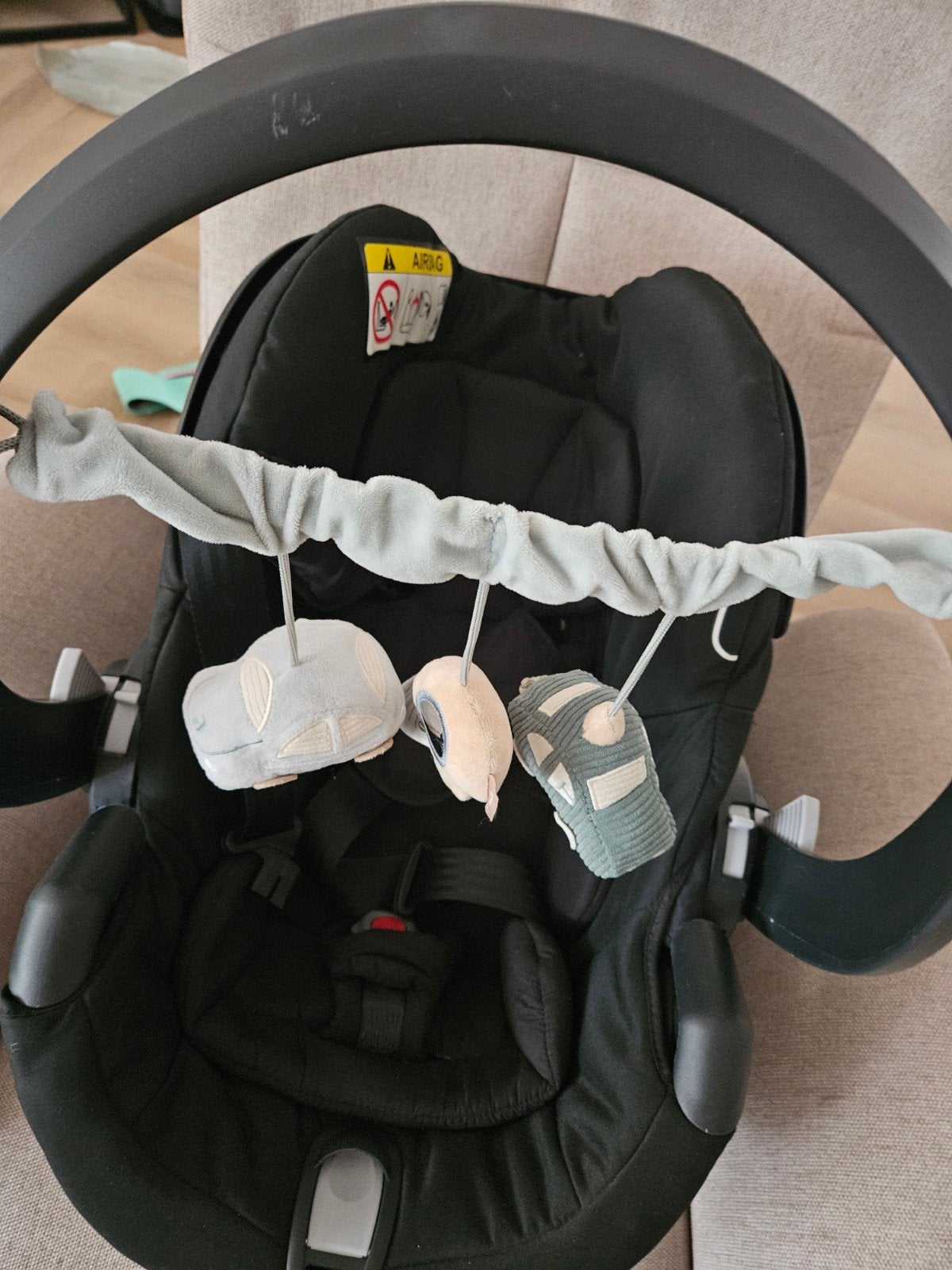 Baby wagenspanner jollein, Kinderen en Baby's, Ophalen of Verzenden, Zo goed als nieuw, Rammelaar