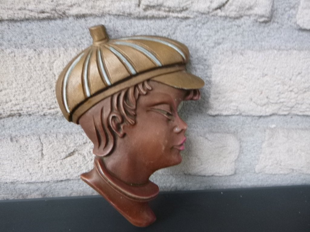 retro jongenshoofdje, Ophalen of Verzenden, Huis en Inrichting