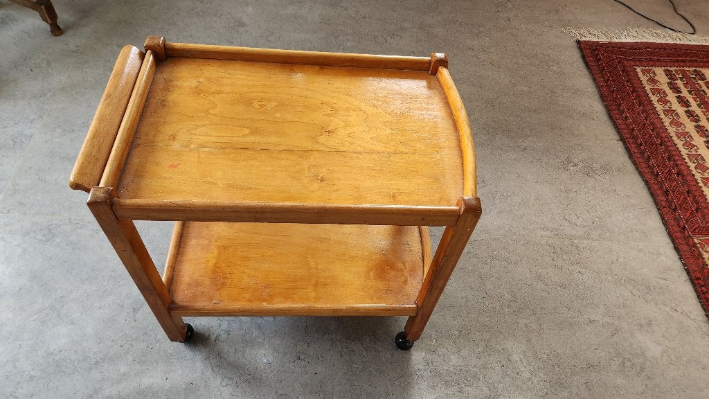 Vintage antieke theewagen, Antiek en Kunst, Ophalen