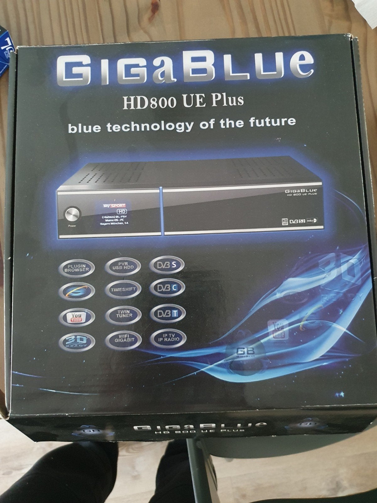 GigaBlue HD800 UE Plus Decoder - Zo goed als nieuw, Ophalen, Zo goed als nieuw, Decoder