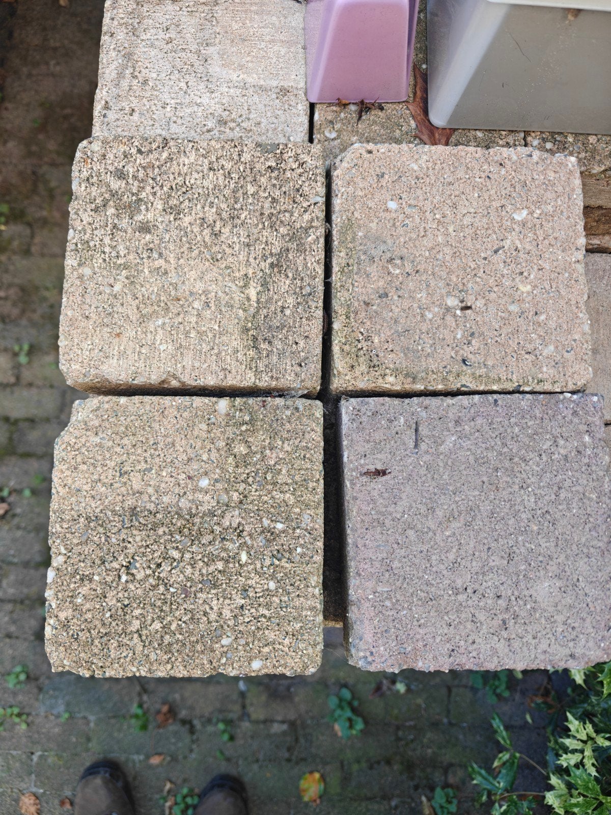 Gebruikte betonnen terrastegels, Tuin en Terras, Ophalen, Gebruikt, Beton, Terrastegels