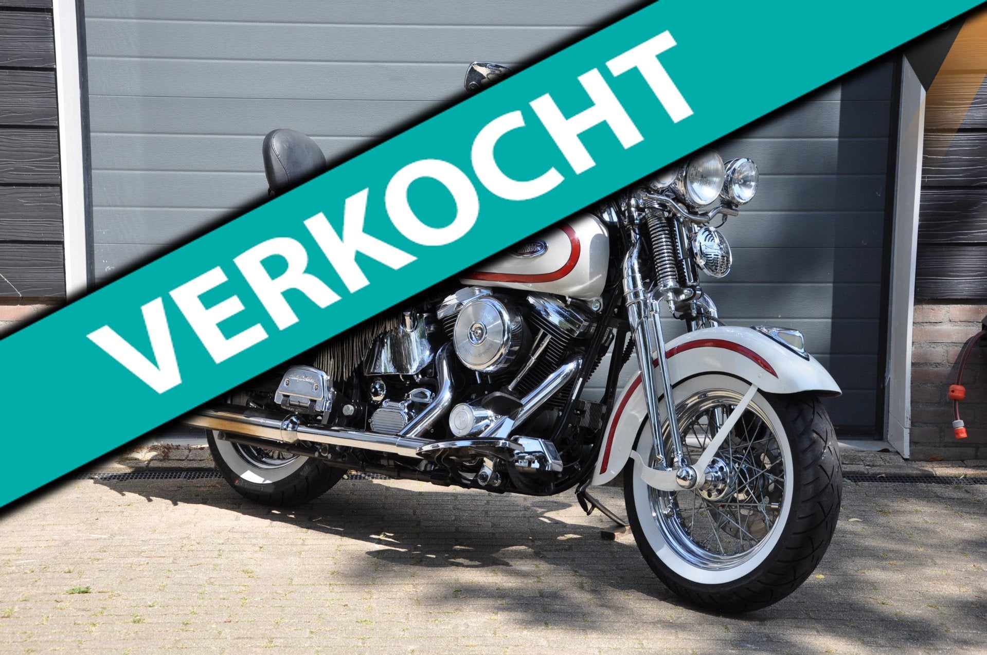 Harley Davidson FLSTS Heritage Springer Softail Evo 1340 Top, 1338 cc, Chopper, Bedrijf, Meer dan 35 kW