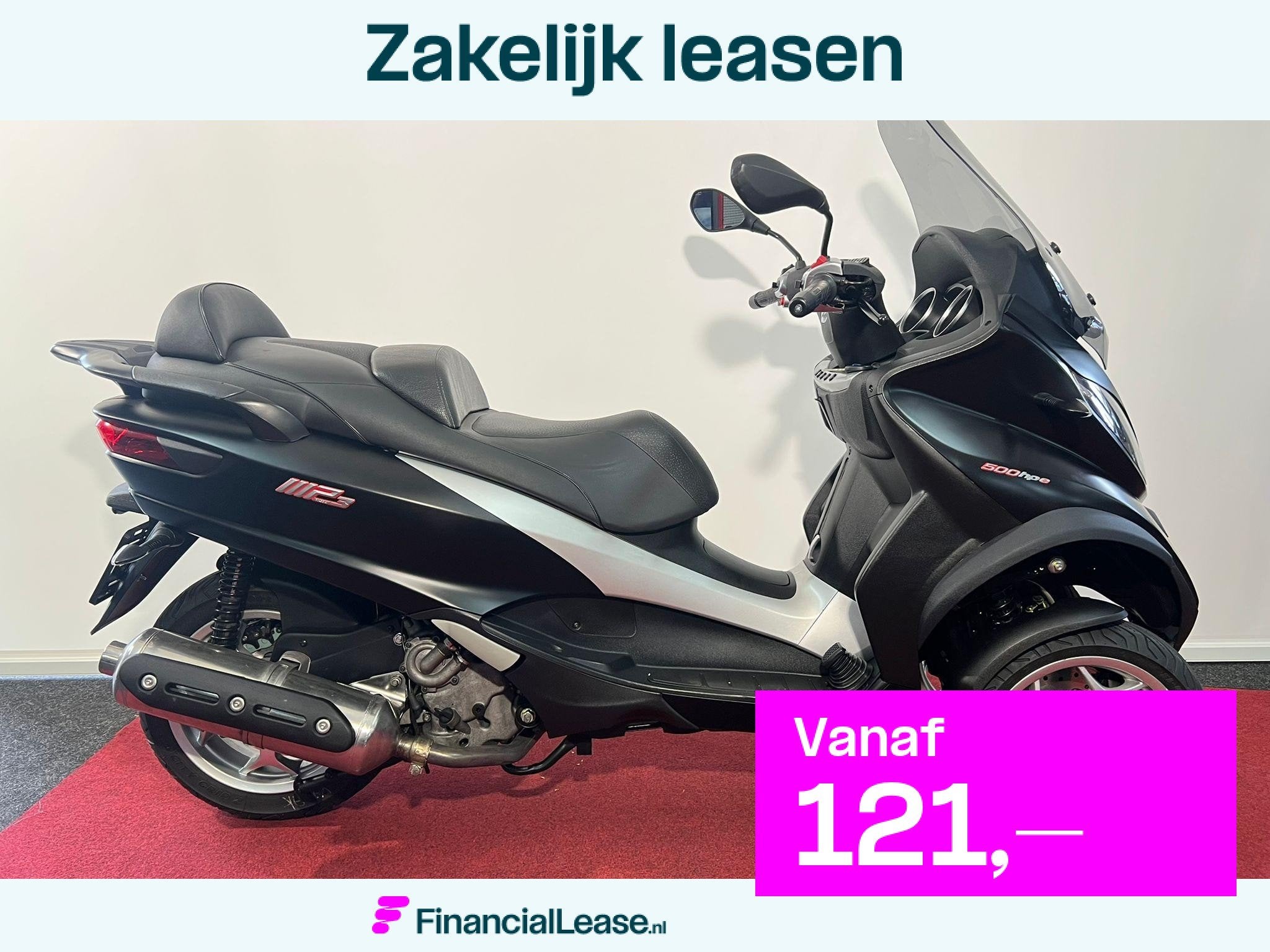 Piaggio MP3 500 HPE ABS, Scooter, Bedrijf, ABS