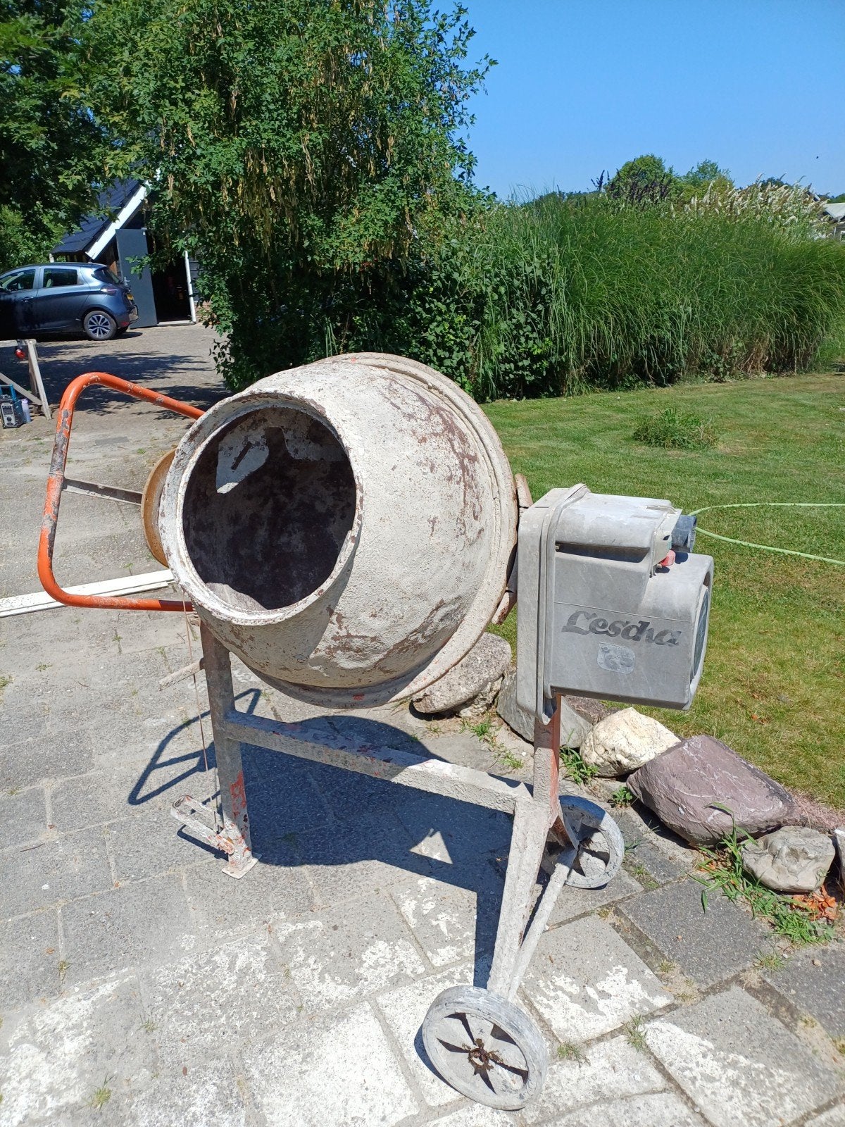 Lescha SM 145 S Betonmolen, Ophalen, Gebruikt