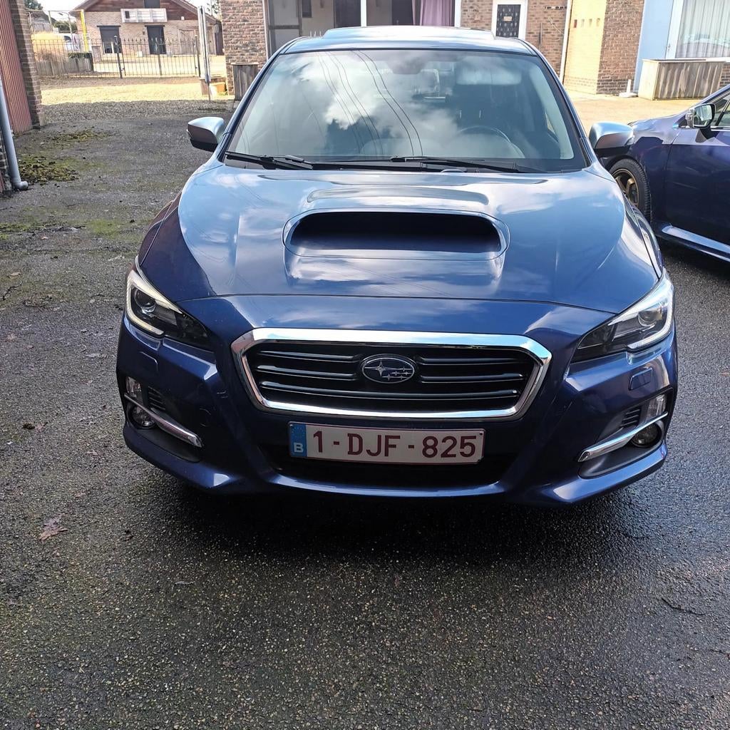 SUBARU LEVORG GT 2017 EYESIGHT+ALLE OPTIES 1E EIG.UIT BELGIE, Auto's, Automaat, Zwart, 4 cilinders, Blauw