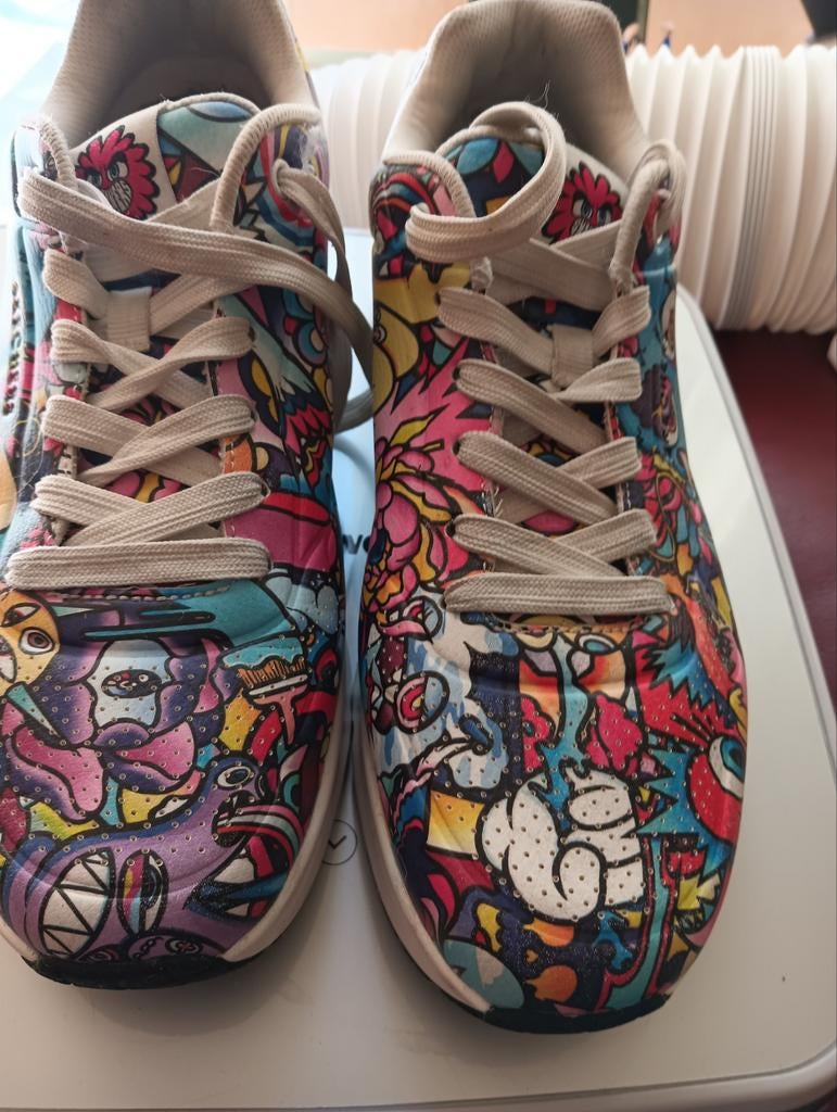 Herman Brood & Skechers sneakers maat 42, Overige kleuren, Ophalen of Verzenden, Herman Brood, Skechers, Sneakers of Gympen
