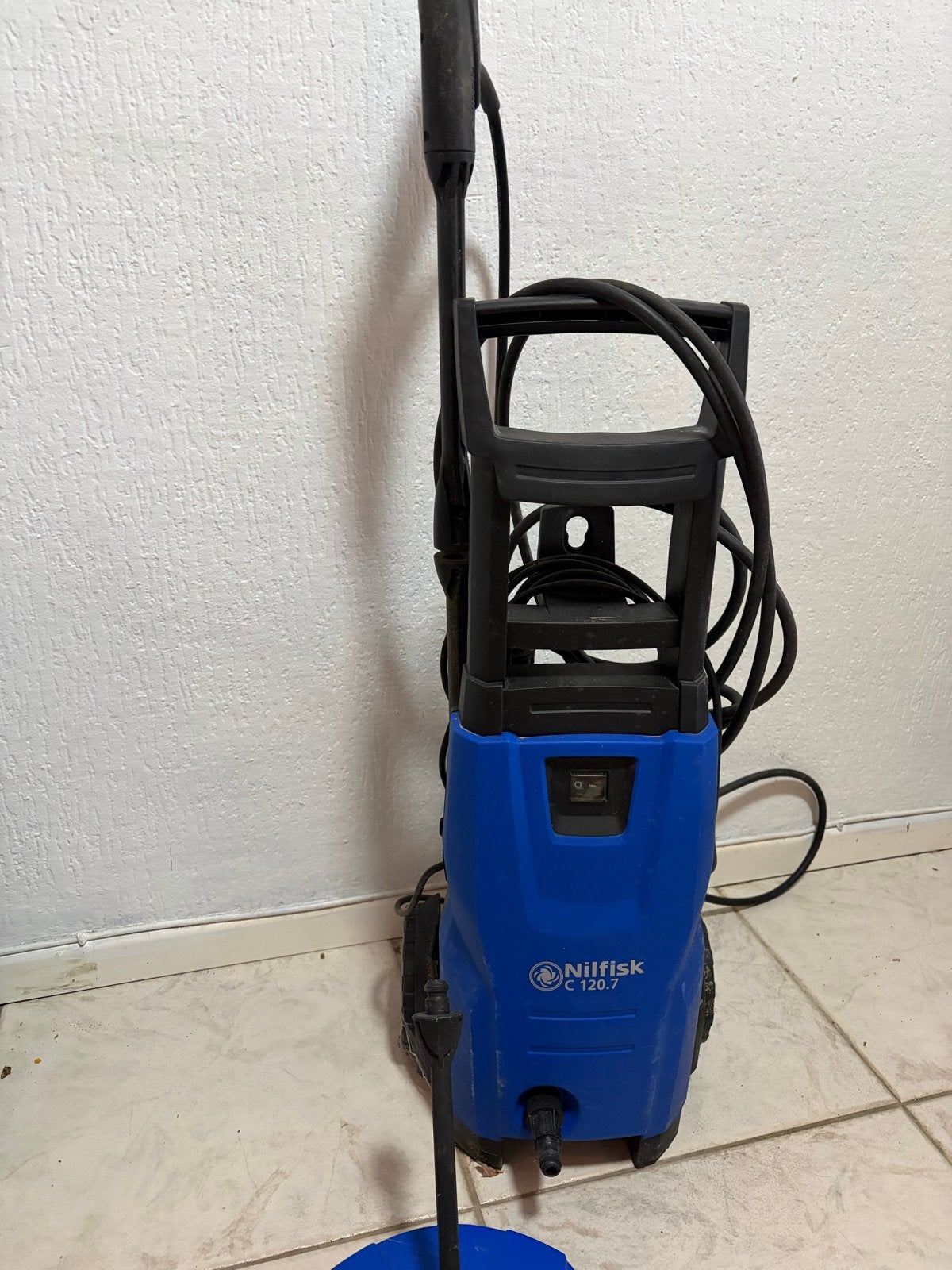 Hogedrukreiniger met terrasreiniger, Ophalen, Gebruikt, Elektrisch