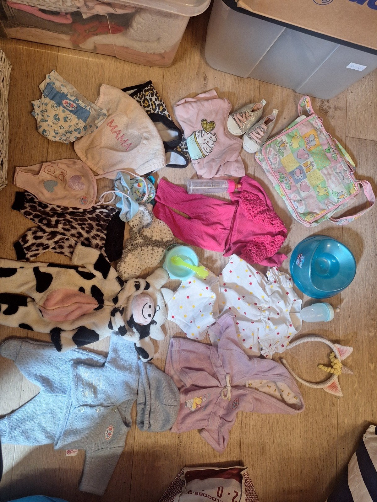 Babyborn set, Ophalen of Verzenden, Gebruikt, Babypop