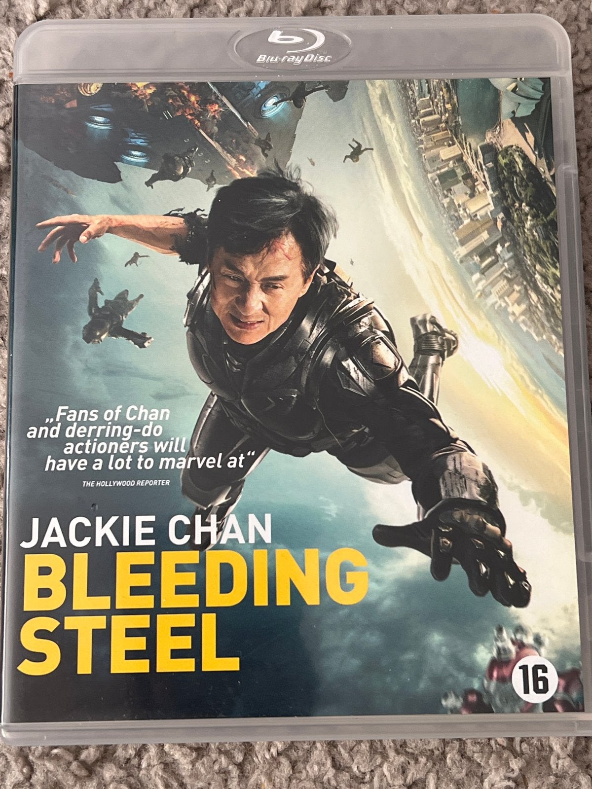 Jackie Chan - Bleeding Steel (Blu-ray), Vanaf 16 jaar, Nederlands, Actie, Ophalen of Verzenden