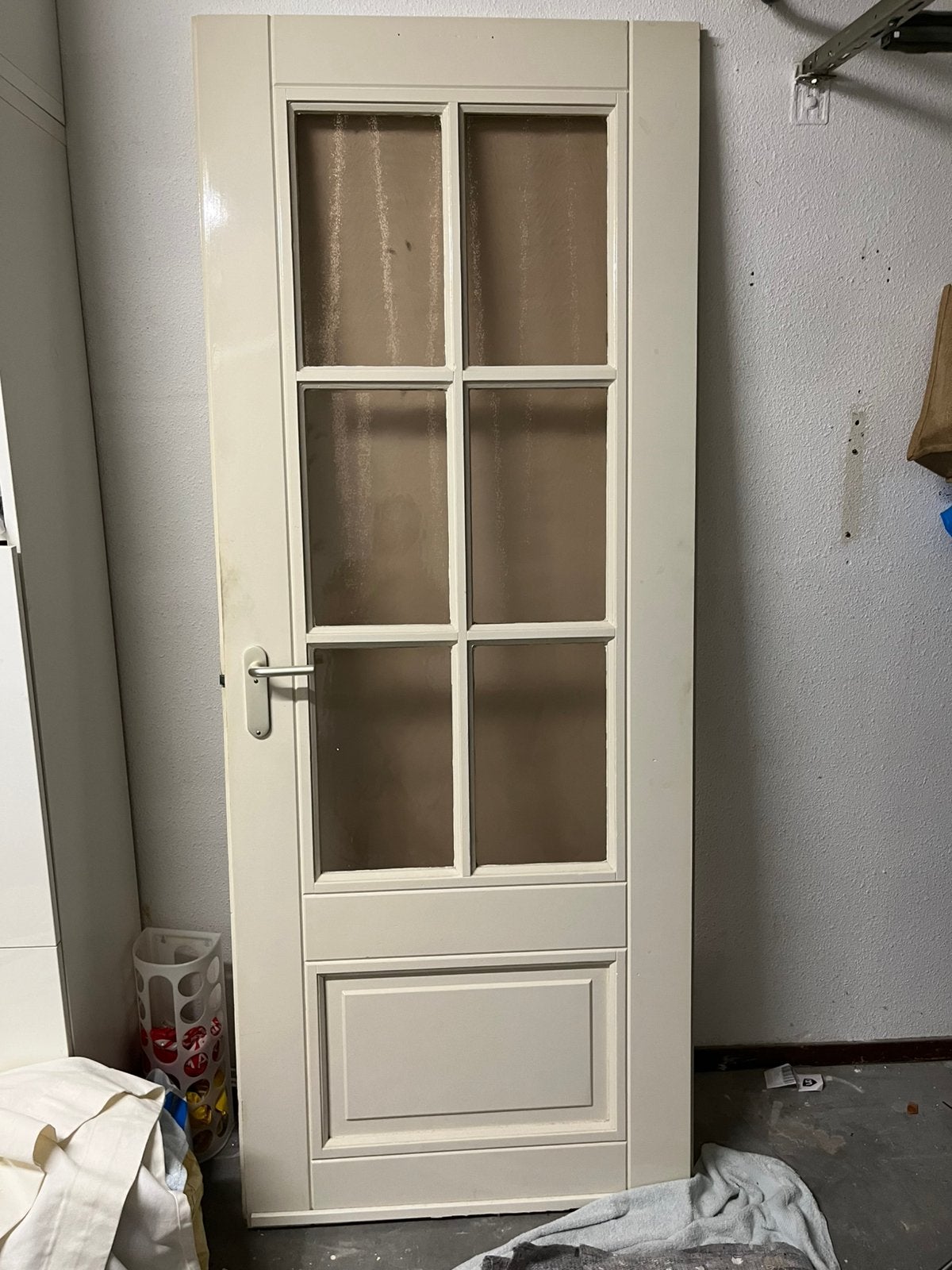 Opdek deur, Ophalen, Gebruikt, Binnendeur, 200 tot 215 cm