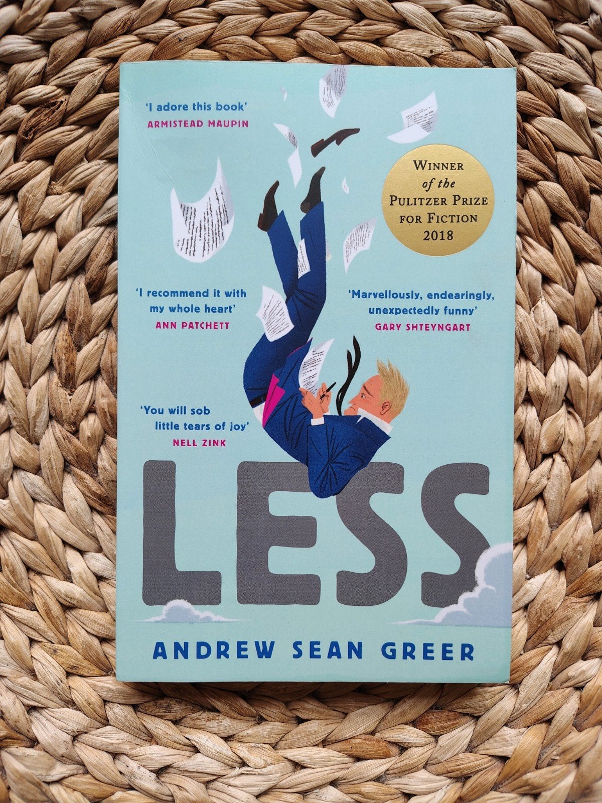 Andrew Sean Greer - Less, Ophalen of Verzenden, Zo goed als nieuw