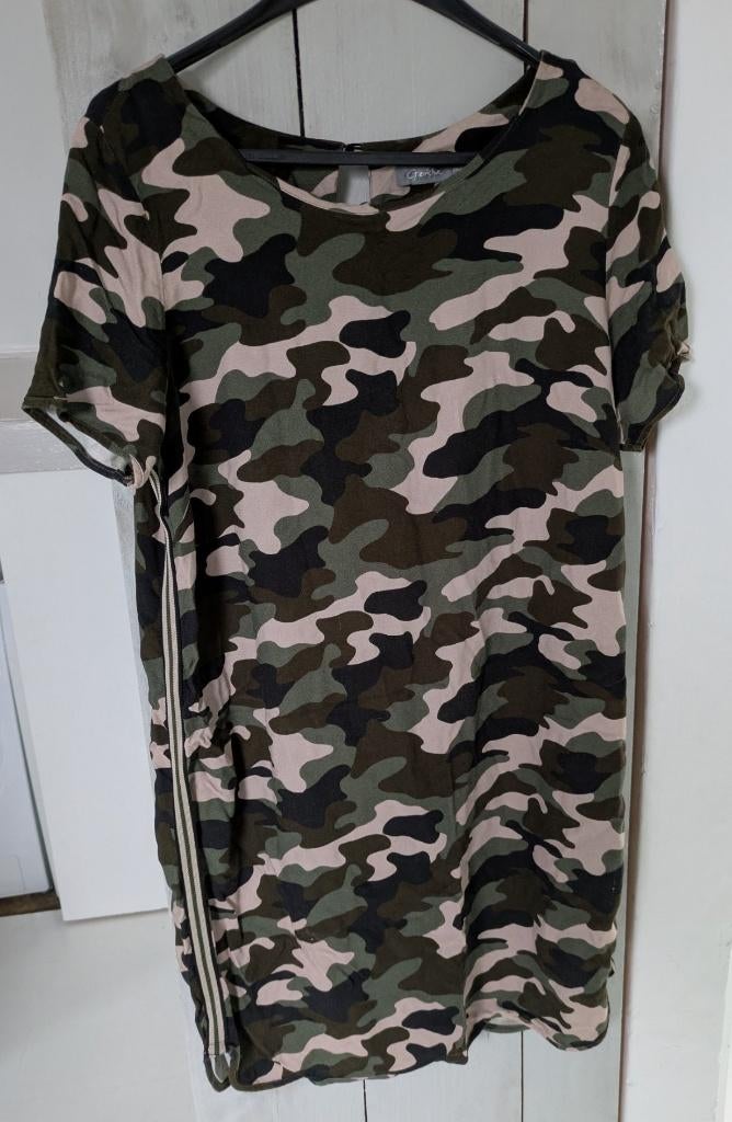 Geisha legerjurk maat XXL/44, Kleding | Dames, Geisha, Maat 42/44 (L), Ophalen of Verzenden, Knielengte