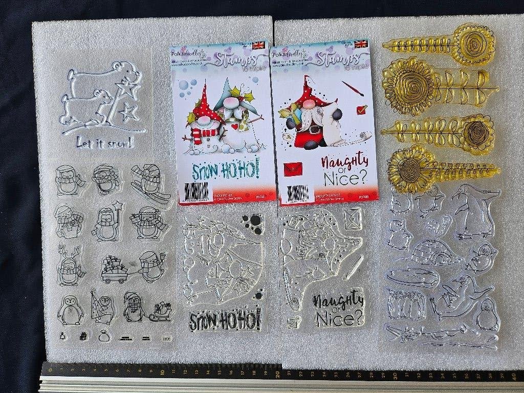Stempels clearstamps set 417, Ophalen of Verzenden, Zo goed als nieuw, Overige thema's, Pons of Mal