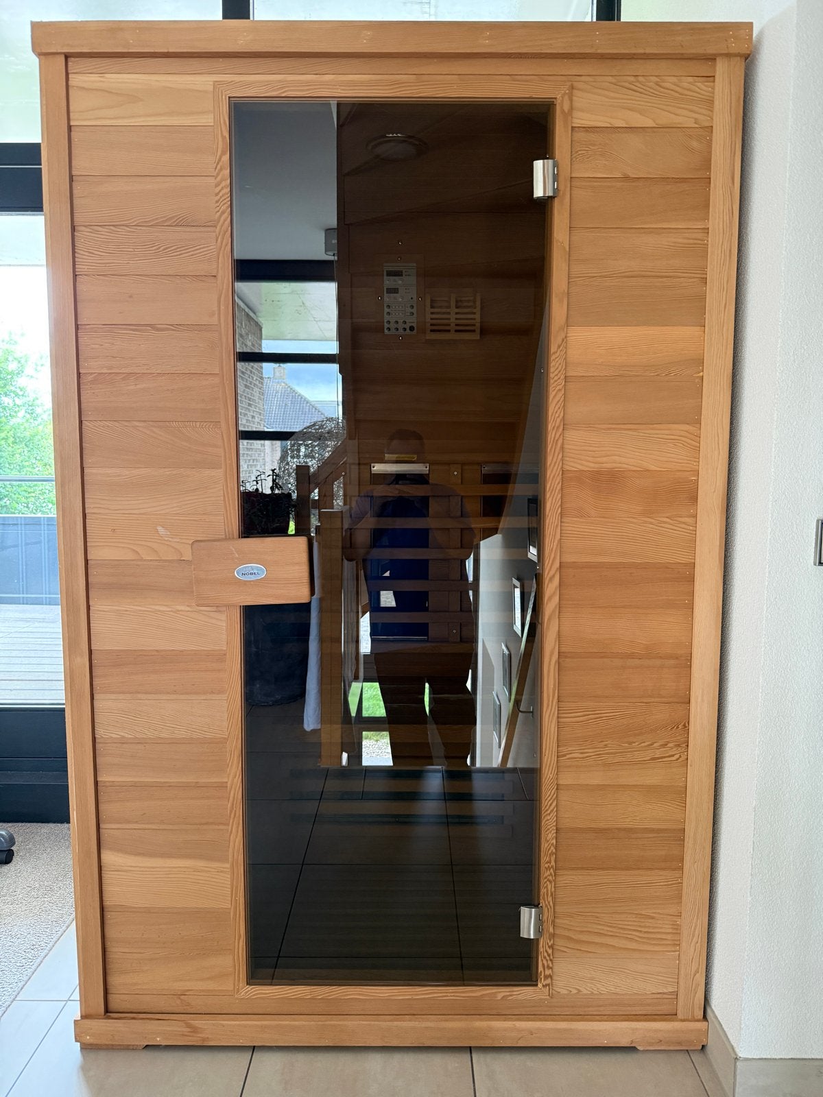 Nobel Infrarood sauna 130 - Technisch 100%, Ophalen, Gebruikt, Infrarood, Complete sauna