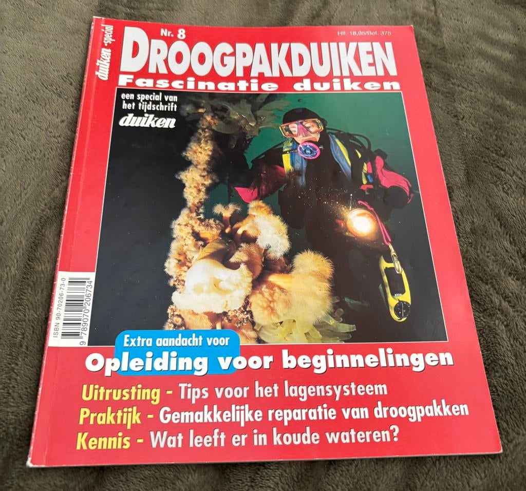 Fascinatie Duiken Special: Droogpakduiken boekje, Watersport en Boten, Duiken, Ophalen of Verzenden, Gebruikt