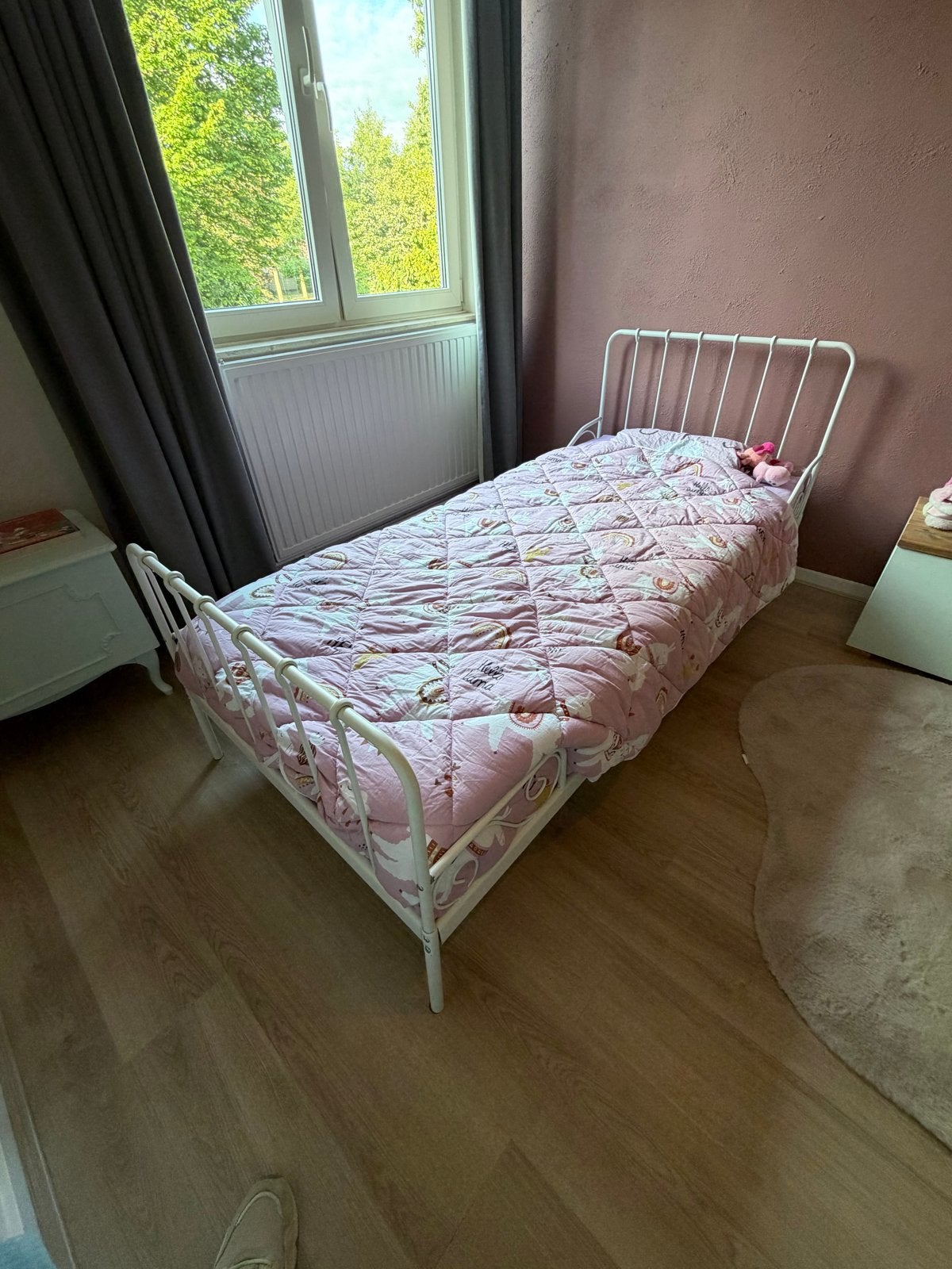 Complete Meisjeskamer: Bed, Kast, Tafel, Nachtkastje, Ophalen, Gebruikt, Meisje