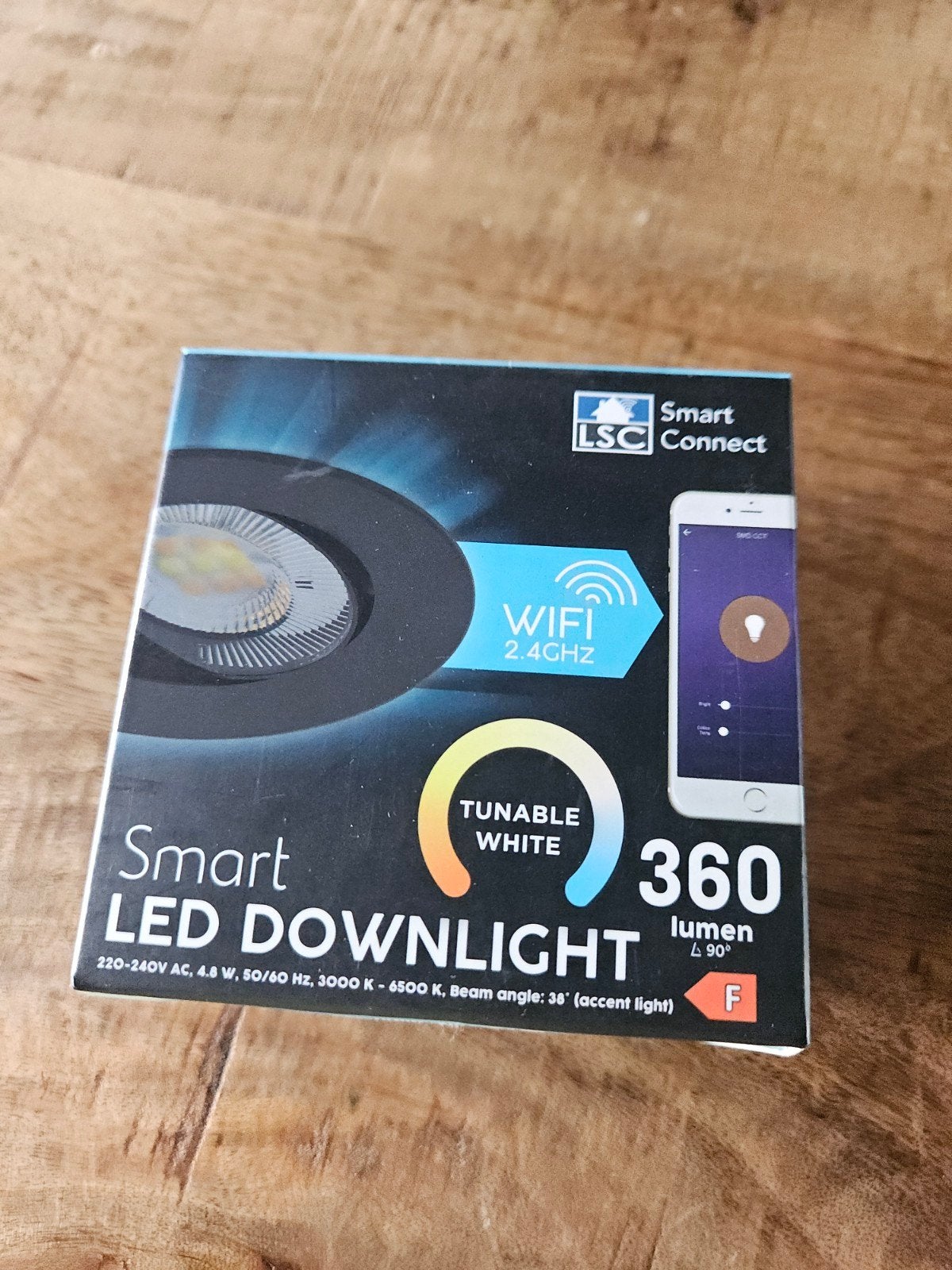 LSC Smart Connect LED Downlight - Nieuw in doos, Ophalen of Verzenden, Nieuw, Modern, Smart Home