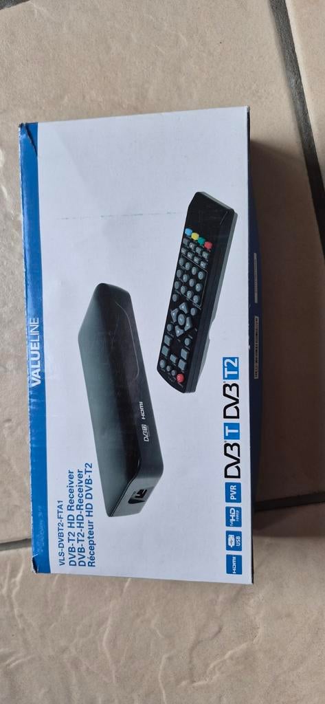 Valueline DVB-T2 HD-ontvanger voor camping, Ophalen