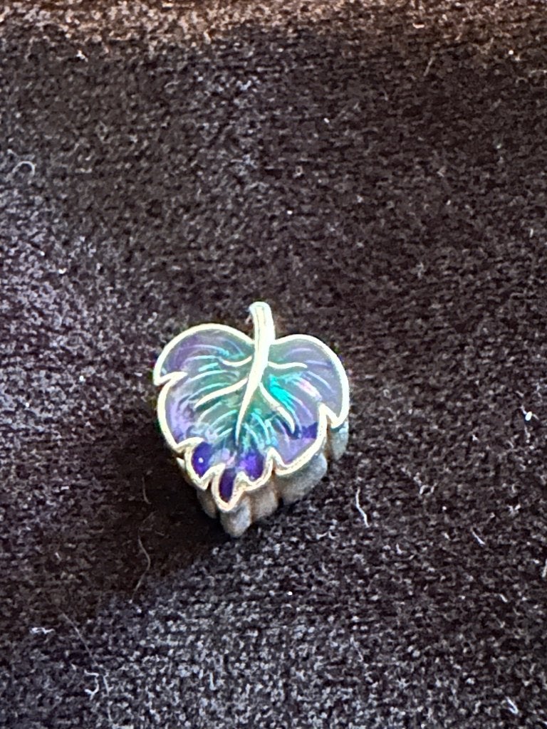 Originele pandora bedel herfst blad, Pandora, Ophalen of Verzenden, Zo goed als nieuw, Zilver