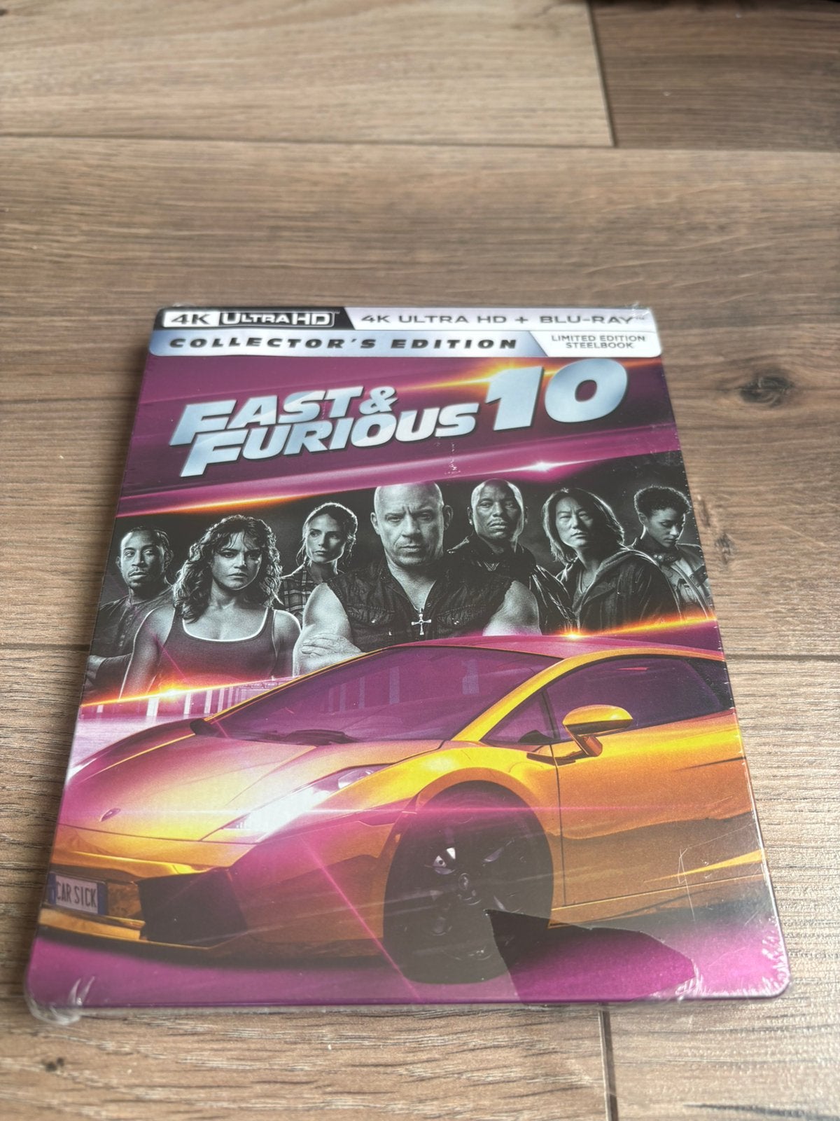 Fast & Furious 10 Steelbook 4k *Nieuw in plastic*, Cd's en Dvd's, Blu-ray, Ophalen of Verzenden, Zo goed als nieuw, Actie