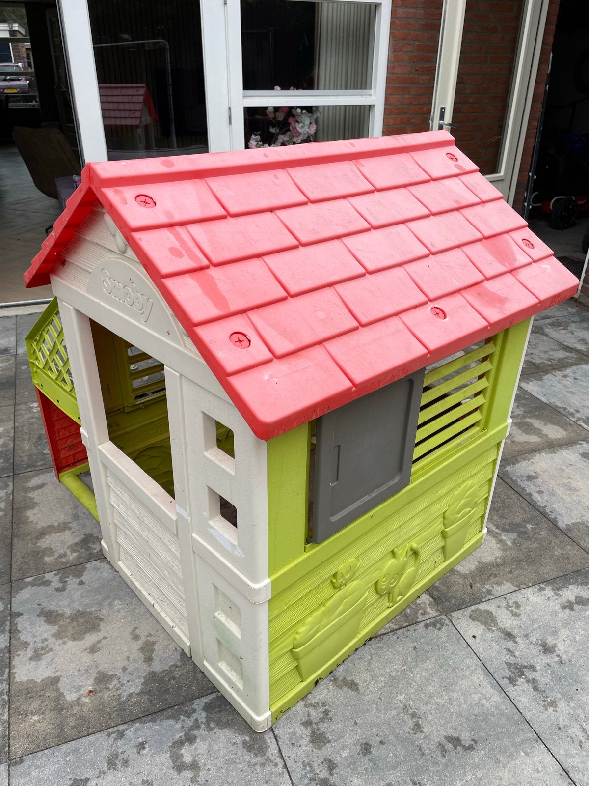 Smoby Speelhuisje met Keuken - Gebruikt, Ophalen, Gebruikt, Kunststof