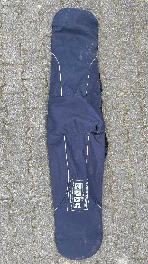 snowboard met tas, Sport en Fitness, Snowboarden, Ophalen, Gebruikt, Board