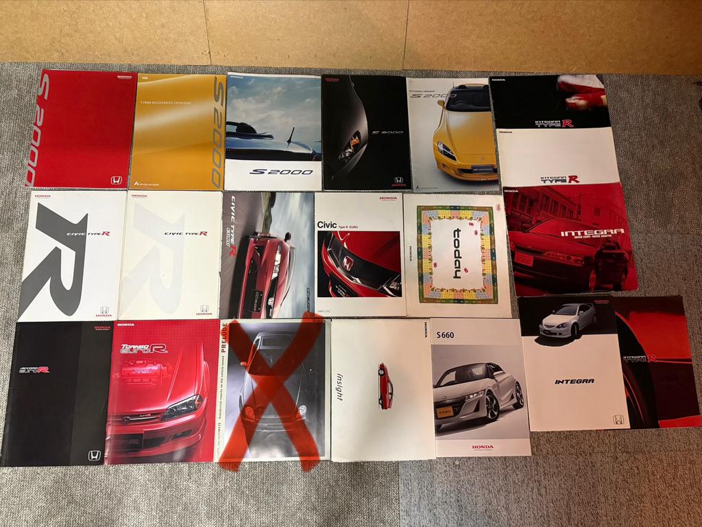 Honda Boekjes, Catalogus, Flyers, Ophalen of Verzenden, Zo goed als nieuw, Honda