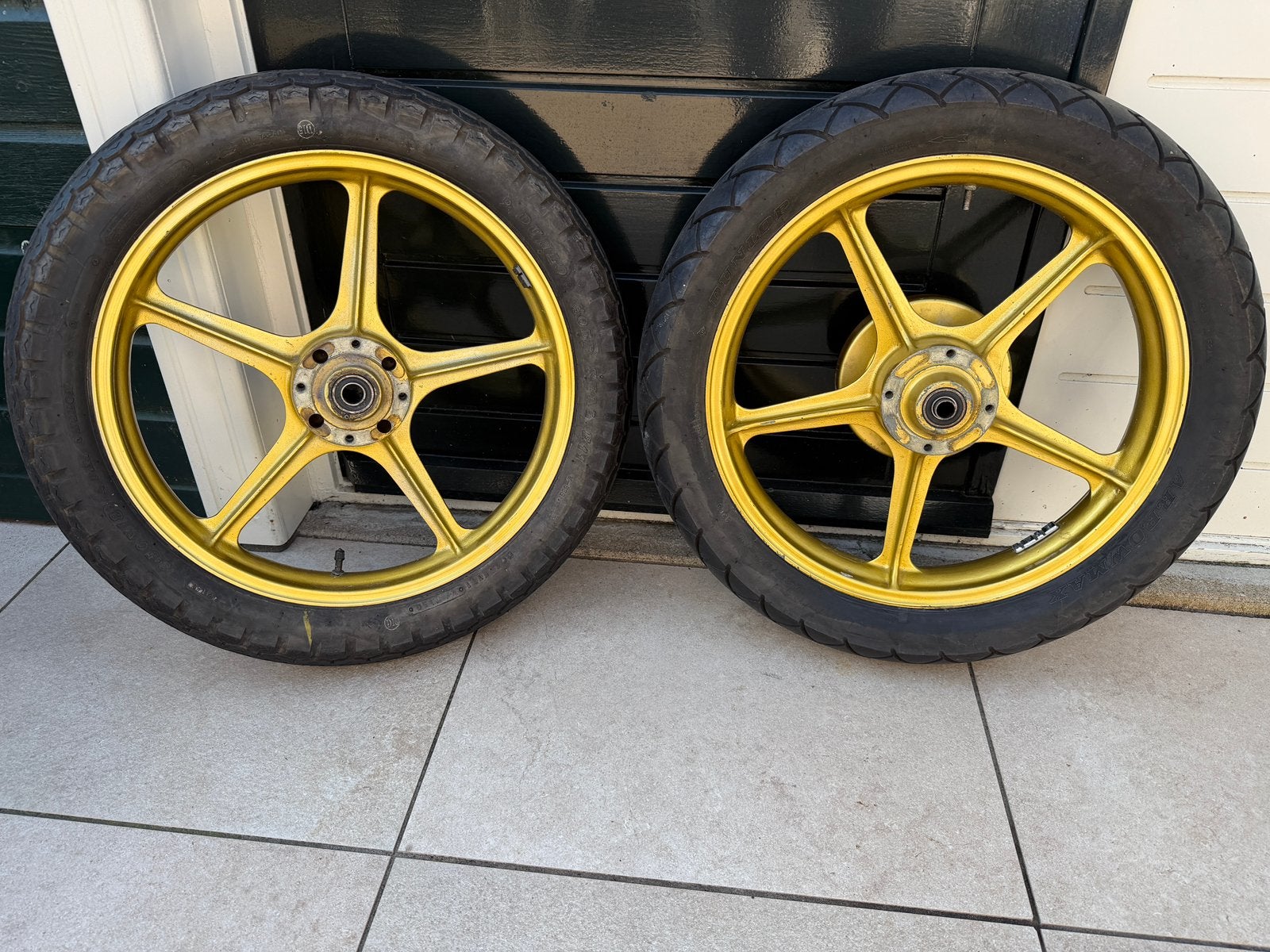 Set CAMPAGNOLO wielen DUCATI, Motoren, Ophalen, Gebruikt
