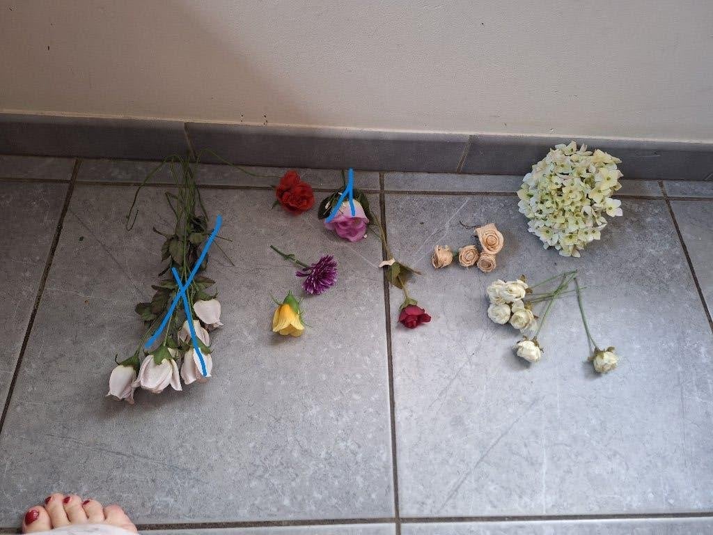 kunstbloemen, Huis en Inrichting, Woonaccessoires | Kunstplanten en Kunstbloemen, Ophalen of Verzenden, Zo goed als nieuw, Kunstbloem