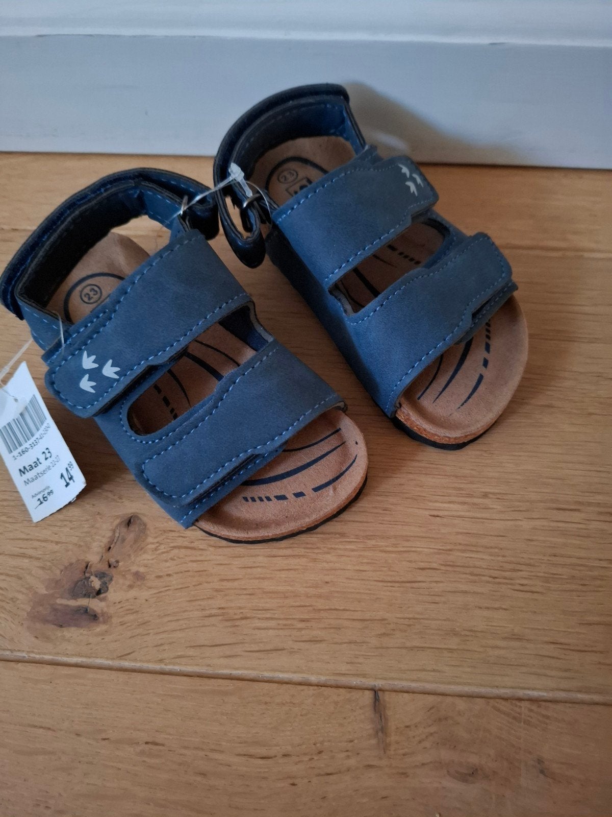 Nieuwe blauwe sandalen maat 23, Kinderen en Baby's, Kinderkleding | Schoenen en Sokken, Ophalen of Verzenden, Nieuw, Jongen, Schoenen