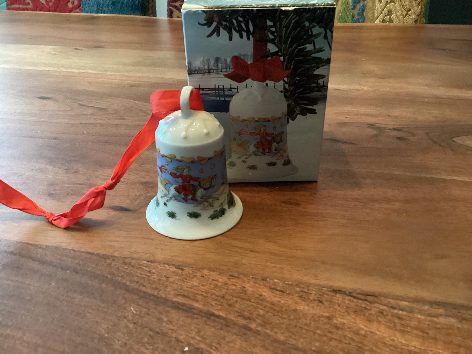 Hutschenreuther kerstklokje 1988, Ophalen of Verzenden, Nieuw, Porselein, Overige typen
