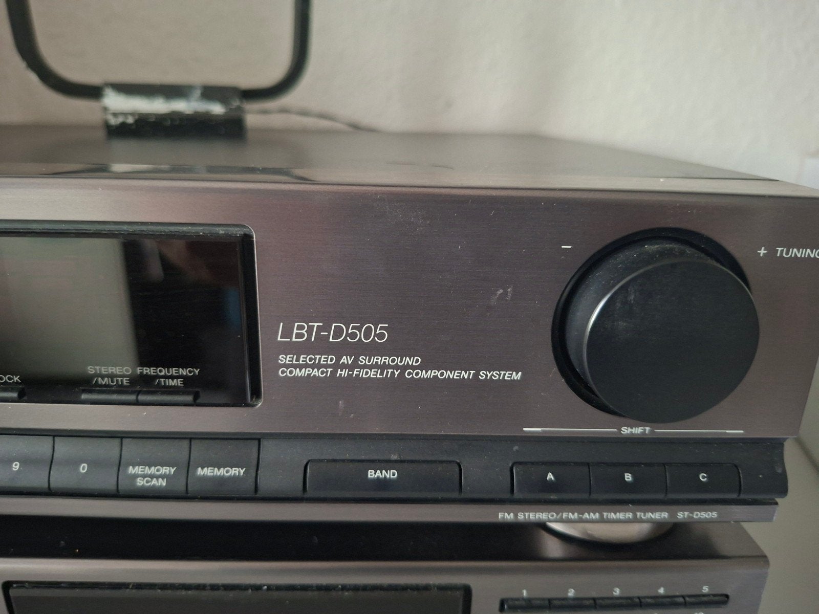 Sony LBT-D505 Hifi, Ophalen of Verzenden, Gebruikt, Analoog