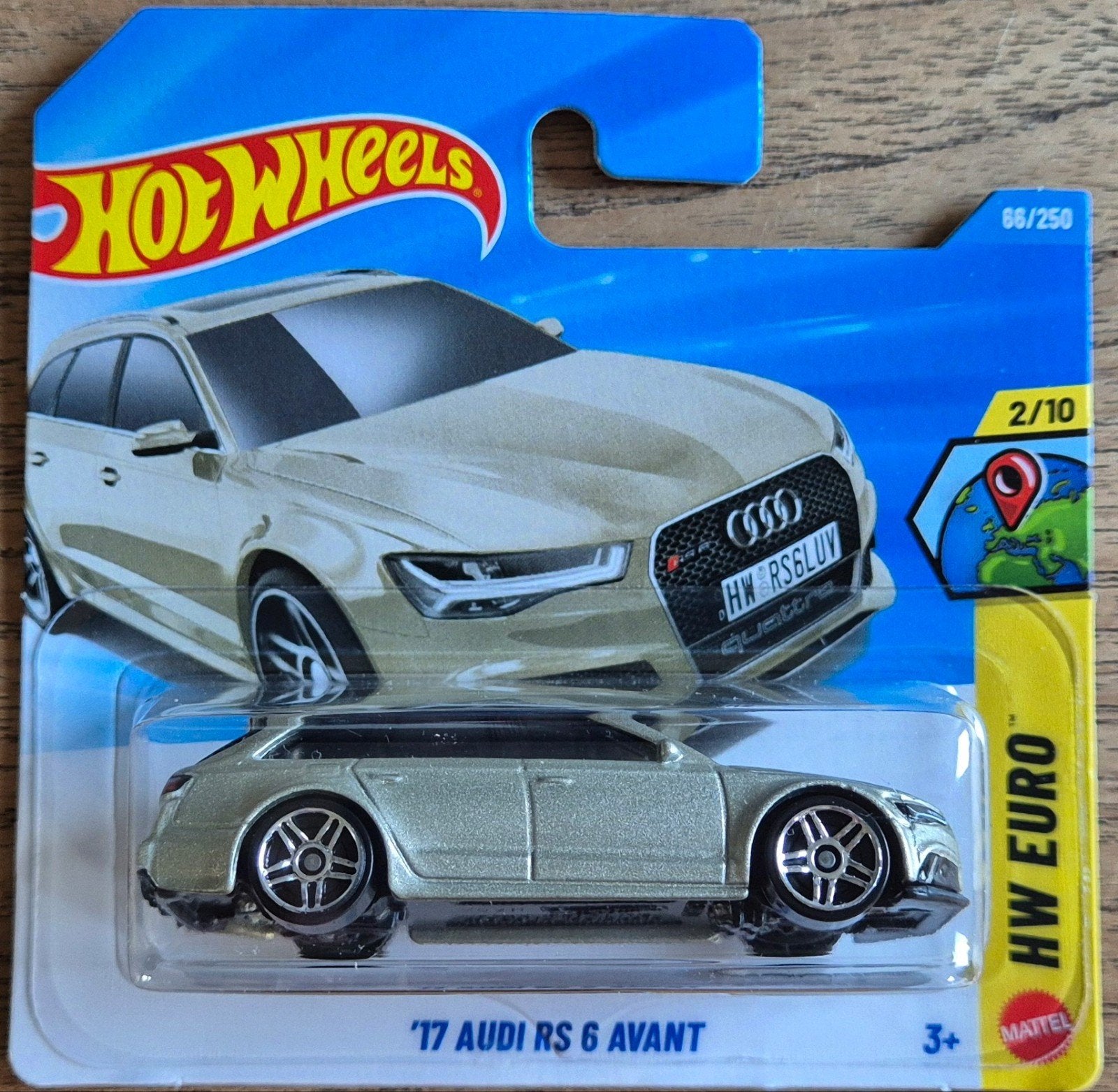 Hot Wheels Audi RS6 Avant 2017, Ophalen of Verzenden, Nieuw, Auto