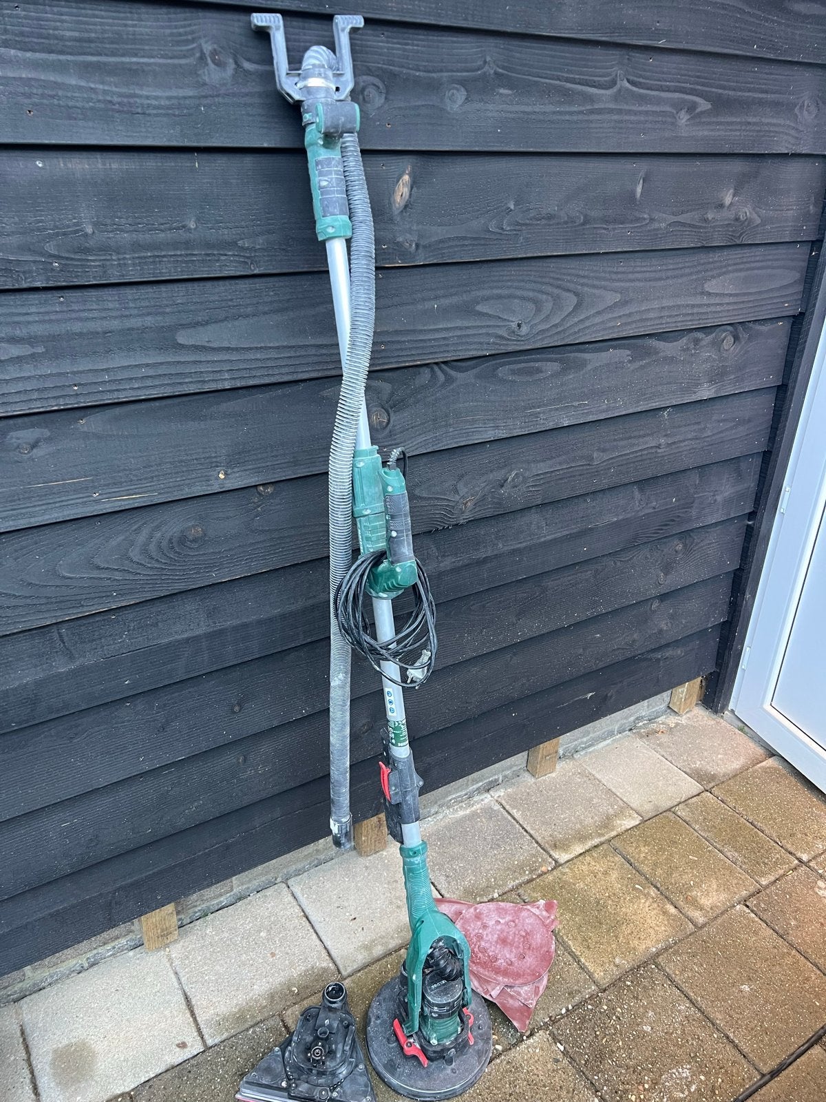 Parkside Wand- en plafondschuurmachine, Ophalen of Verzenden, Gebruikt, 600 tot 1200 watt, Overige typen