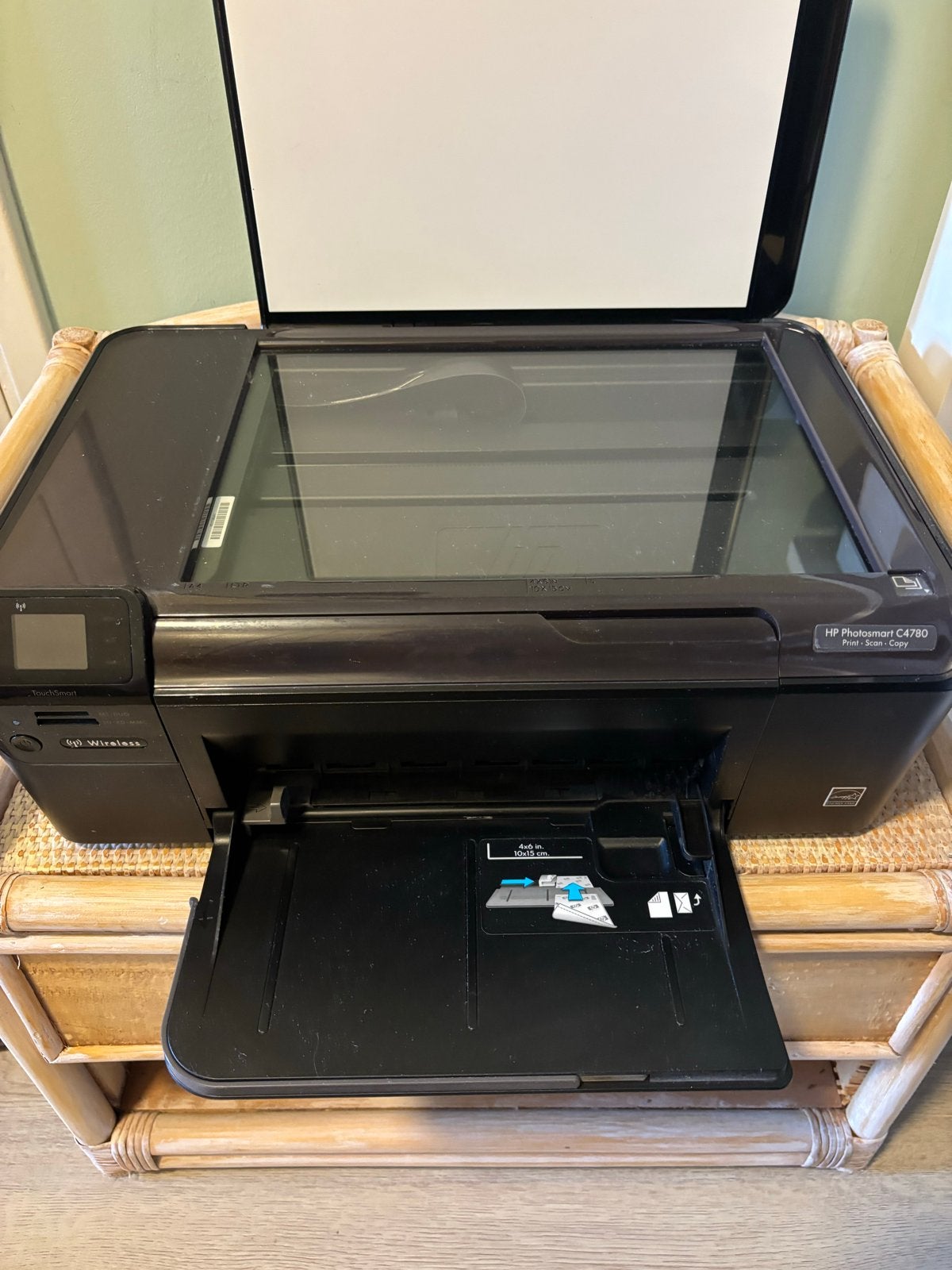 HP Photosmart C4780 All-in-One Printer, Computers en Software, Printers, Zo goed als nieuw, All-in-one, Inkjetprinter, Kleur printen