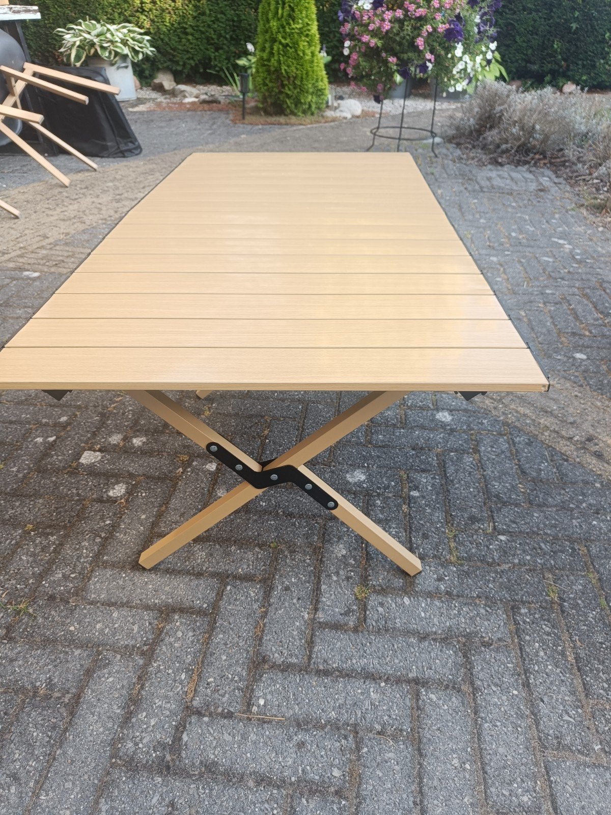 Nieuwe opvouwbare campingtafel 118x60x40 cm, Caravans en Kamperen, Ophalen, Nieuw, Campingtafel