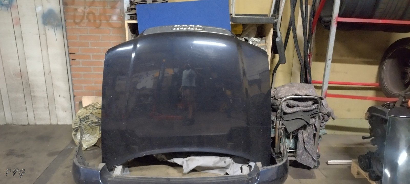 audi a4 b5 facelift motor klep, achterklep LZ5l, Caravans en Kamperen, Ophalen