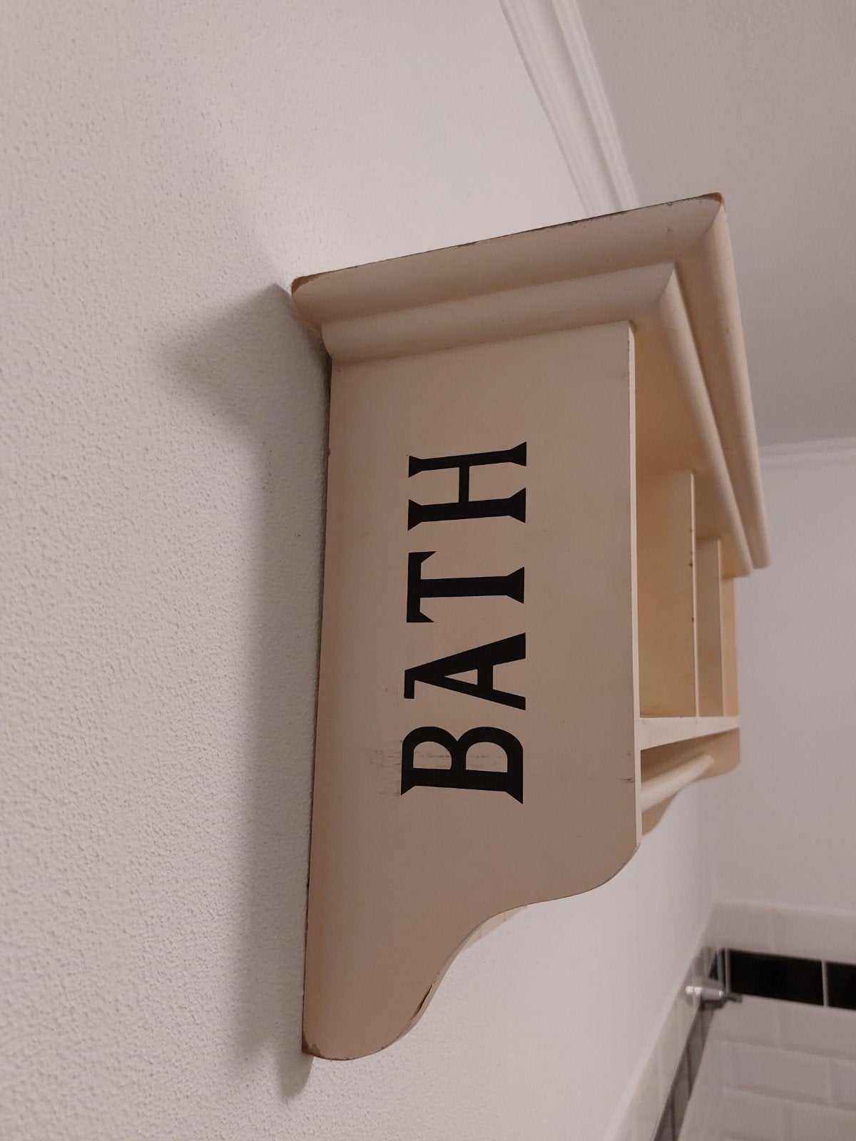 Badkamerrek., Ophalen, Gebruikt