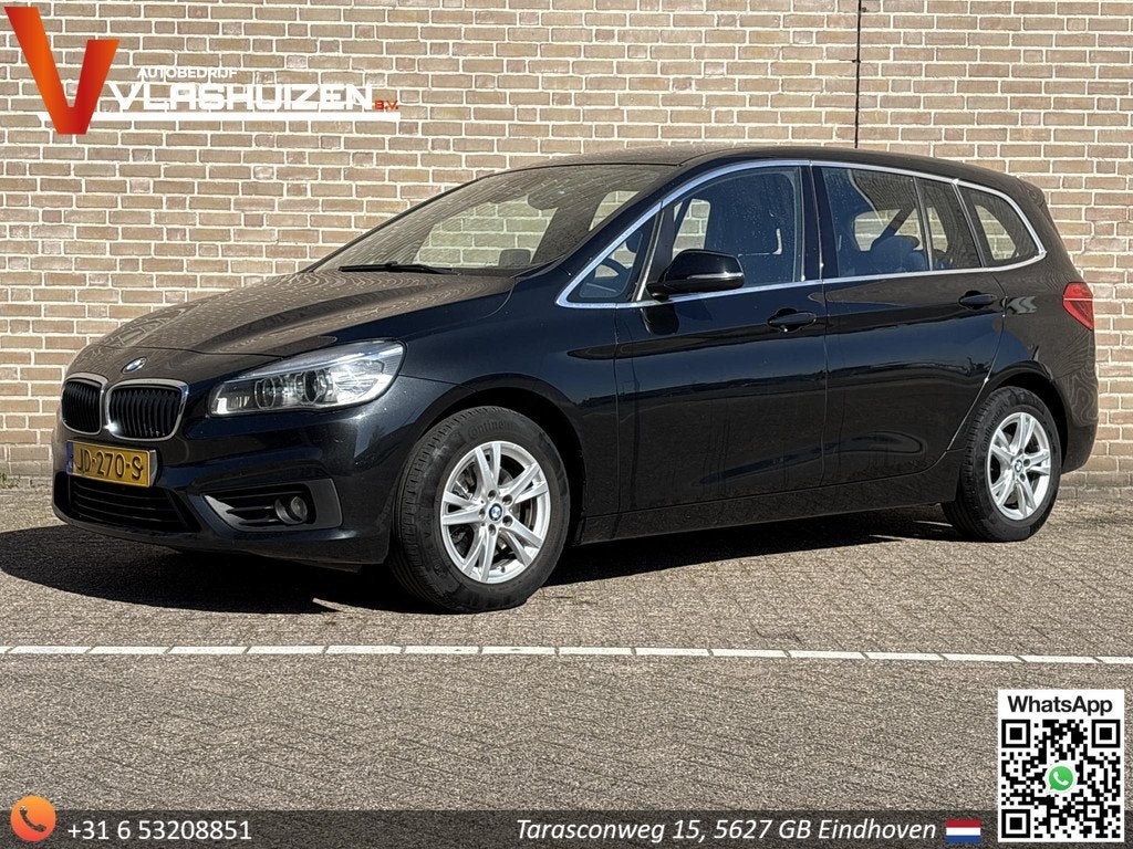 BMW 2-serie Gran Tourer 218d Essential 7p Automaat | HUD | C, Auto's, Stof, Euro 6, 4 cilinders, 1505 kg