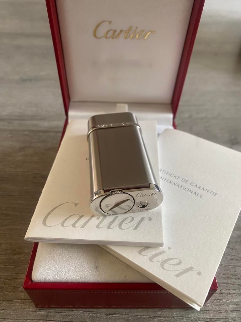 Cartier Aansteker - Zo goed als nieuw, met doos en papieren, Sieraden, Tassen en Uiterlijk, Ringen, Ophalen of Verzenden, Gebruikt